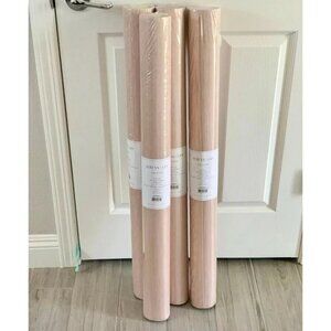NEW Serena & Lily Grasscloth Wallcovering-Pink Sand